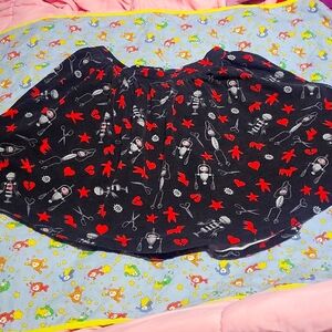 XL Micheline Pitt Edward Scissorhands Skirt-As Is